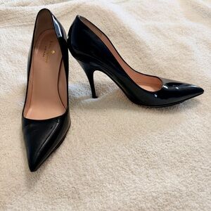 Kate Spade New York "Licorice" patent leather pumps
